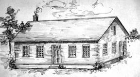 Click here for larger image of B. C.'s first public school