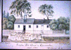 The first St. Ann's Convent School